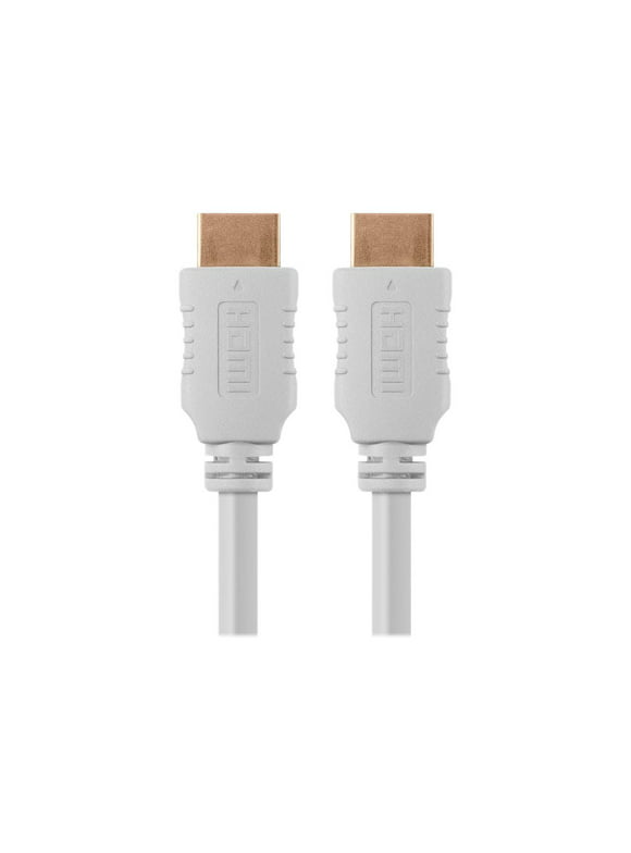Monoprice HDMI Cable,High Speed,White,6ft.,28AWG  4026