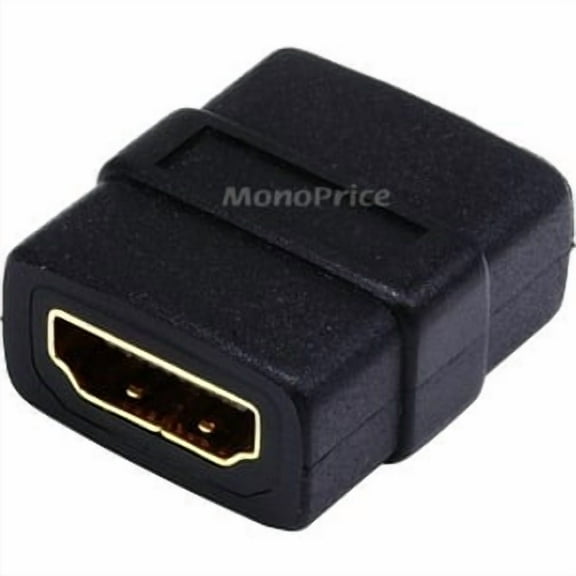 Monoprice HDMI Coupler (Female to Female) Gold Plated, HDMI Cable Extension Connector