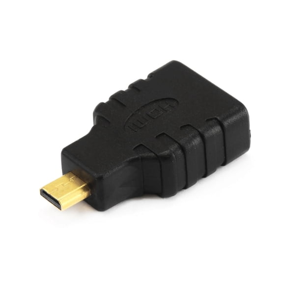 Monoprice HDMI Micro Connector Male to HDMI Connector Female Port Saver Adapter