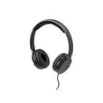 thumbnail image 1 of Monoprice Hi-Fi Lightweight On-Ear Headphones With In-Line Play/Pause Controls And Built-In Microphone, 1 of 5