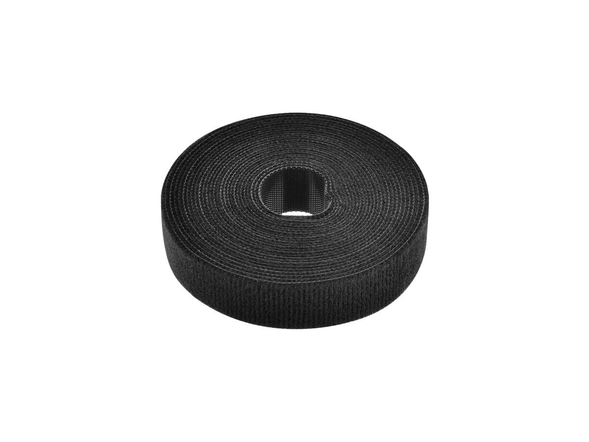 Monoprice Hook & Loop Fastening Tape, 3/4-inch Wide, 5 yards/Roll - Black