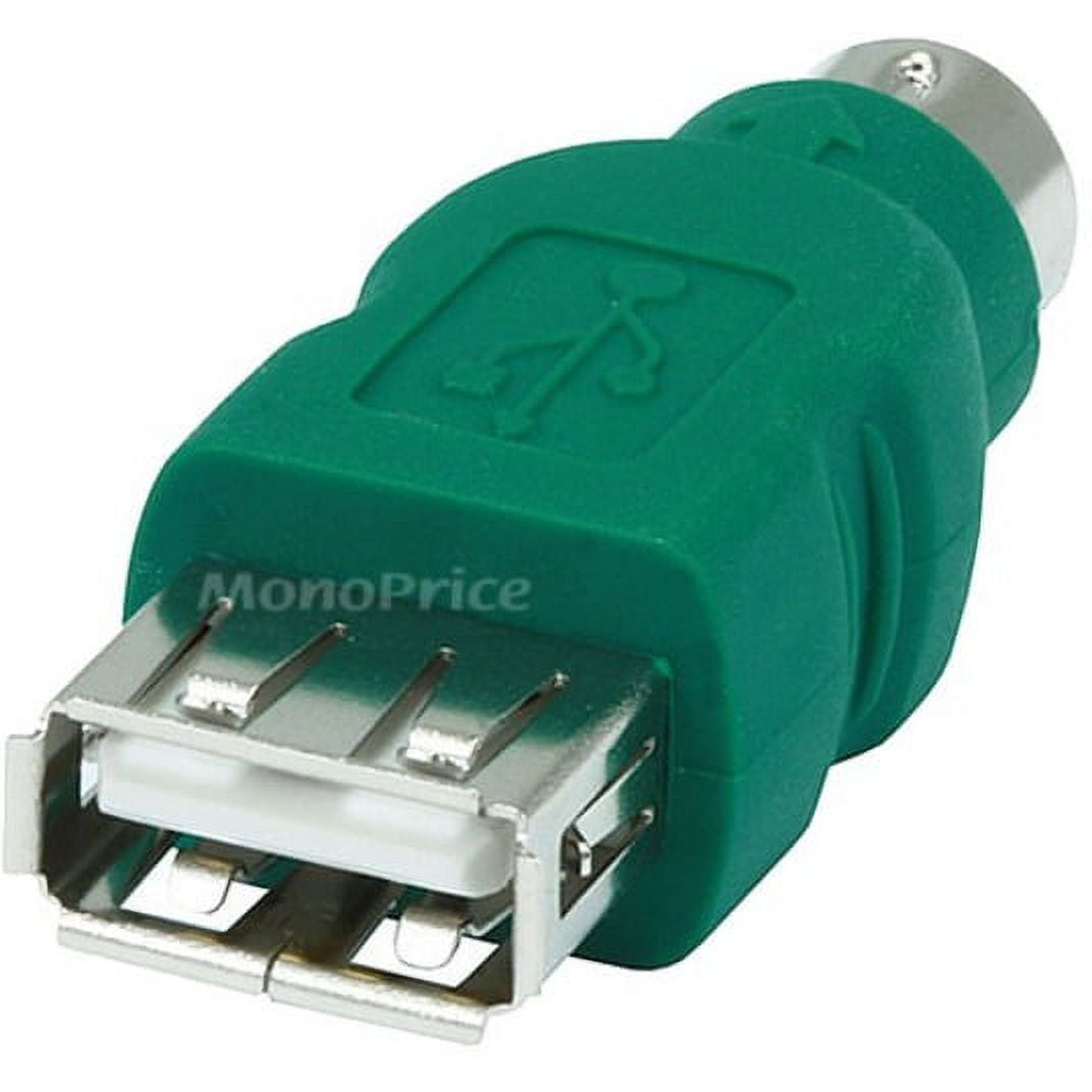 Monoprice, Inc. Monoprice Ps2 (mdin6m) To Usb Female Converter For