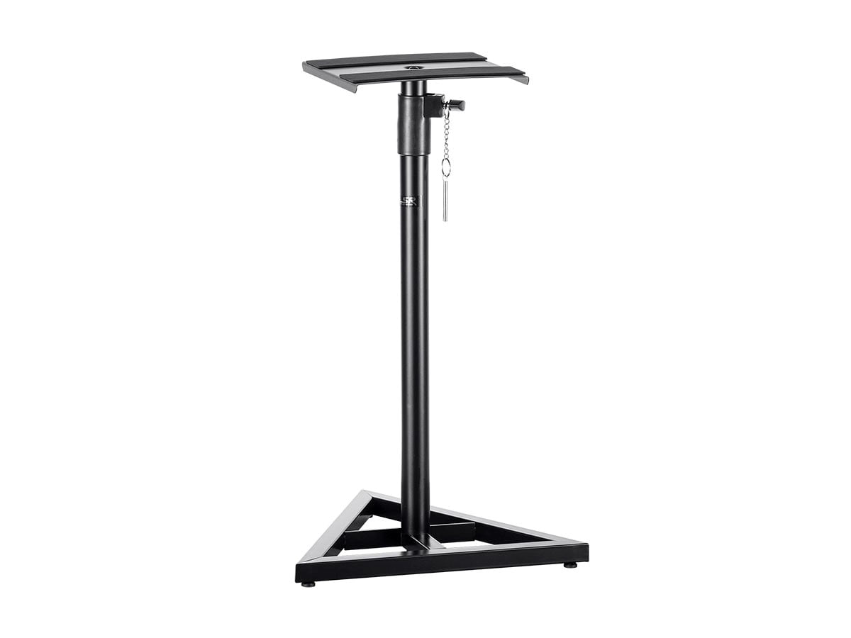 Adjustable Black Steel Studio Monitor Speaker Stand