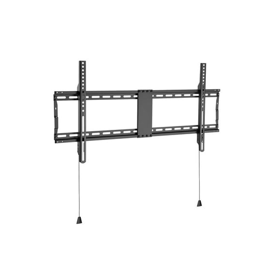 Monoprice Low Profile Fixed TV Wall Mount Bracket - For LED TVs 43in to 90in, Max Weight 154 lbs, VESA Patterns Up to 800x400, Security Brackets, Fits Curved Screens - SlimSelect Series