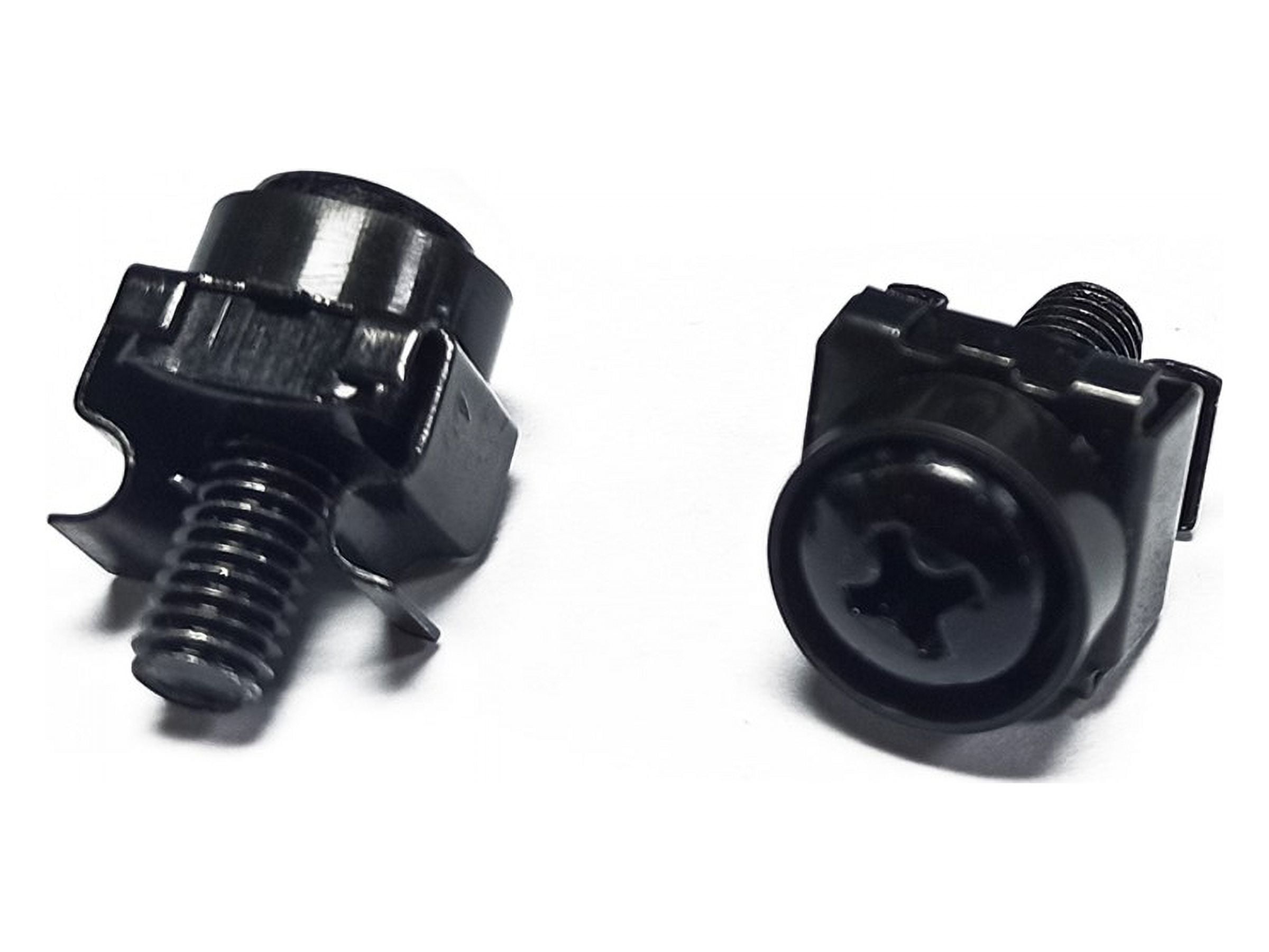 Monoprice M6 x 16mm Server Rack Mount Cage Nuts, Screws and Washers (50 ...