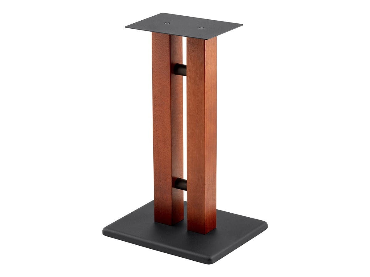 Monoprice Monolith 18in Speaker Stands, Cherry (Each) Hold Speakers
