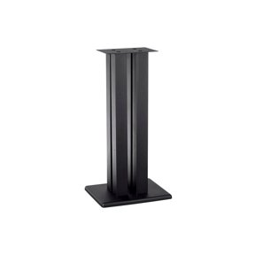 Monoprice Monolith 32 Inch Speaker Stand (Each) - Black | Supports 100 lbs, Adjustable Spikes, Compatible With Bose, Polk, Sony, Yamaha, Pioneer and others