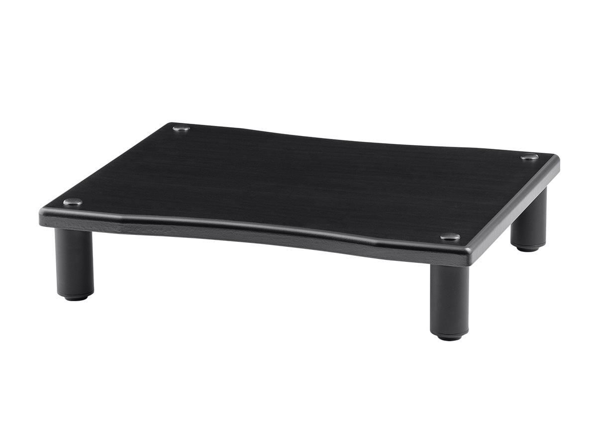 Monolith Black Steel and Wood Amplifier Stand XL