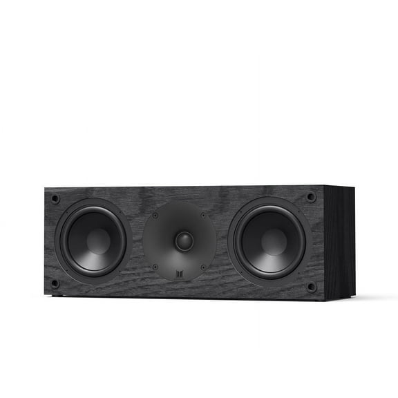 Monoprice Monolith C4 Center Channel Speaker (Each) Powerful Woofers, Punchy Bass, High Performance Audio, For Home Theater System - Audition Series