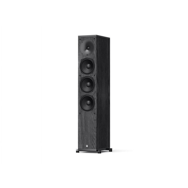Monoprice Monolith Encore T5 Tower Speaker, High Performance Audio, 5.25 inch Main and Mid Woofers, MDF Cabinet With Internal Bracing, For Home Theater System