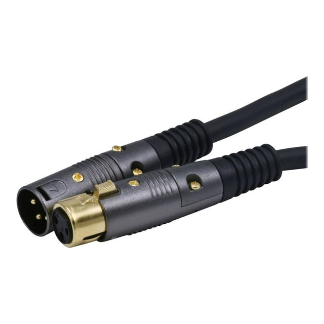 Monoprice Premier Series Microphone extension cable XLR3 female