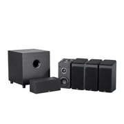Monoprice Premium 5.1.4-Ch. Immersive Home Theater System - Black With 8 Inch 200 Watt Subwoofer