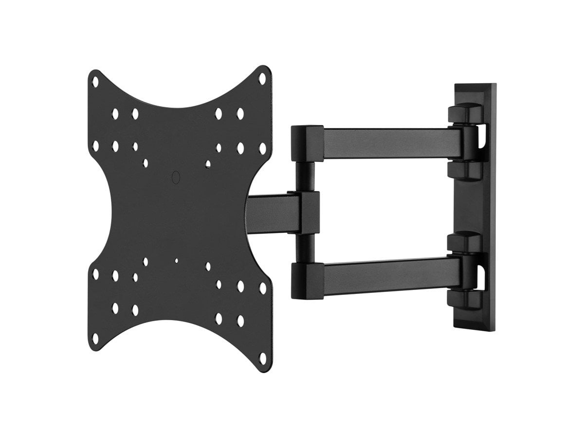 Monoprice Premium Full Motion TV Wall Mount Bracket For 23" To 42" TVs up to 44lbs, Max VESA 200x200, UL Certifi