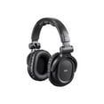 thumbnail image 1 of Monoprice Premium Hi-Fi DJ Style Over-the-Ear Pro Headphone - Headphones - full size - wired - 3.5 mm jack, 1 of 5