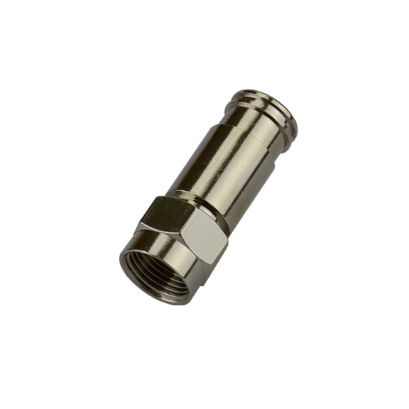 Monoprice RG-6 Quad Universal F-Connector (25 Pack)