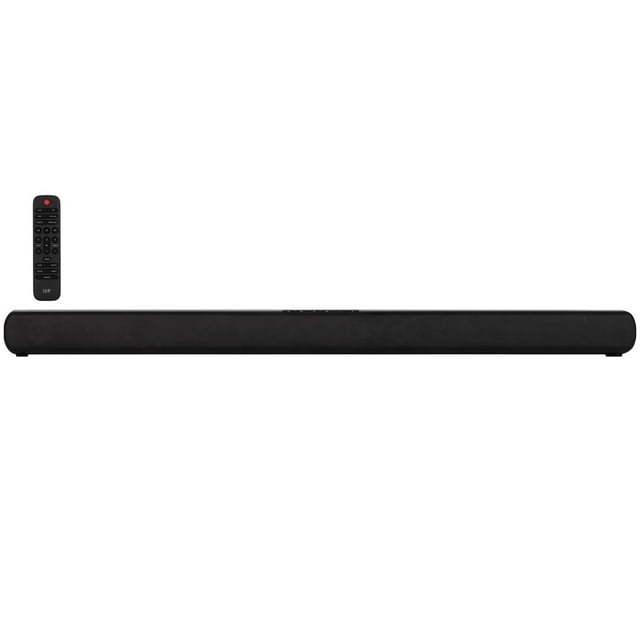 Monoprice SB300 Virtual Dolby Atmos 2.0Ch Soundbar, 2 HDMI Inputs, 4K