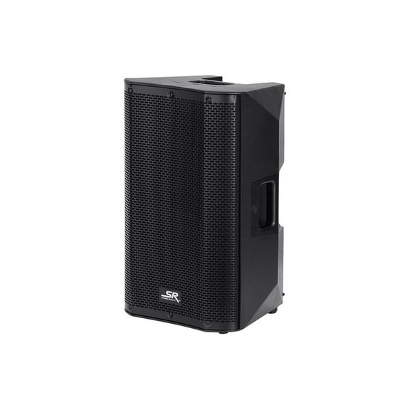 Monoprice SRD210 Powered Speaker 10in, with Class D Amp, Built-in Digital Sound Processor DSP, and Bluetooth Streaming, Portable and Lightweight - Stage Right Series
