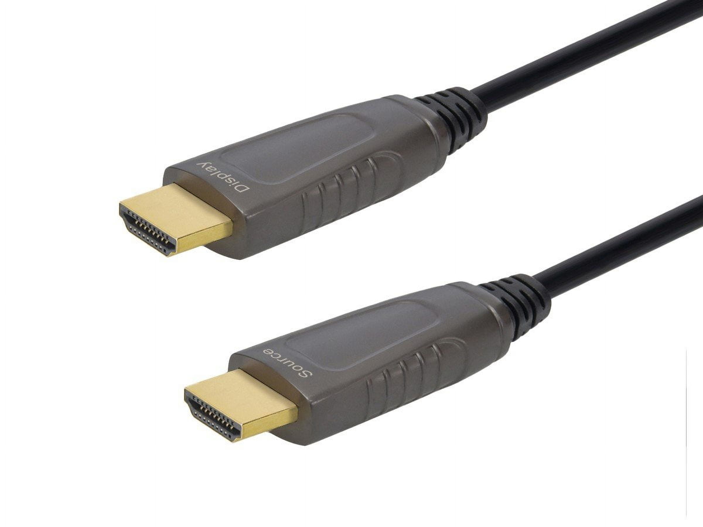 Monoprice SlimRun AV 8K Certified Ultra High Speed Active HDMI Cable - 7.5 Meters (24ft) CMP Plenum rated, HDMI 2.1, AOC, Perfect Choice For Sony PlayStation 5, PlayStation 5 Digital Edition, Nintendo