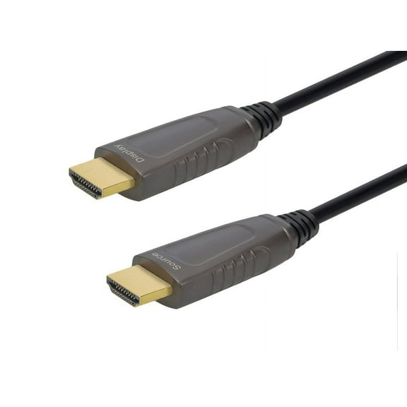 Monoprice SlimRun AV 8K Certified Ultra High Speed Active HDMI Cable - 7.5 Meters (24ft) CMP Plenum rated, HDMI 2.1, AOC, Perfect Choice For Sony PlayStation 5, PlayStation 5 Digital Edition, Nintendo