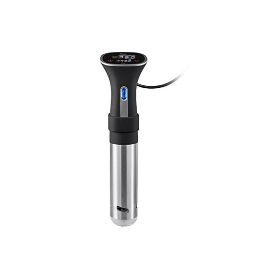 Monoprice Sous Vide Immersion Cooker 800W - Black/Silver With Adjustable Clamp And Digital LED Touch Screen, Easy To Clean - Strata Home Collection