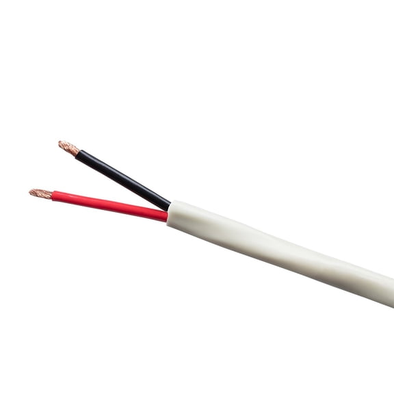 Monoprice Speaker Wire, Burial Rated, 2-Conductor, 12AWG, 250ft, Gray