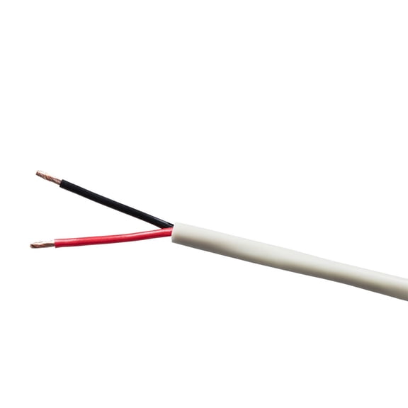 Monoprice Speaker Wire, Burial Rated, 2-Conductor, 16AWG, 250ft, Gray