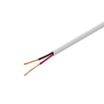 Monoprice Speaker Wire - CL3 in-Wall Rated, 2-Conductor, Color Coded, 18AWG, 250 Feet, White