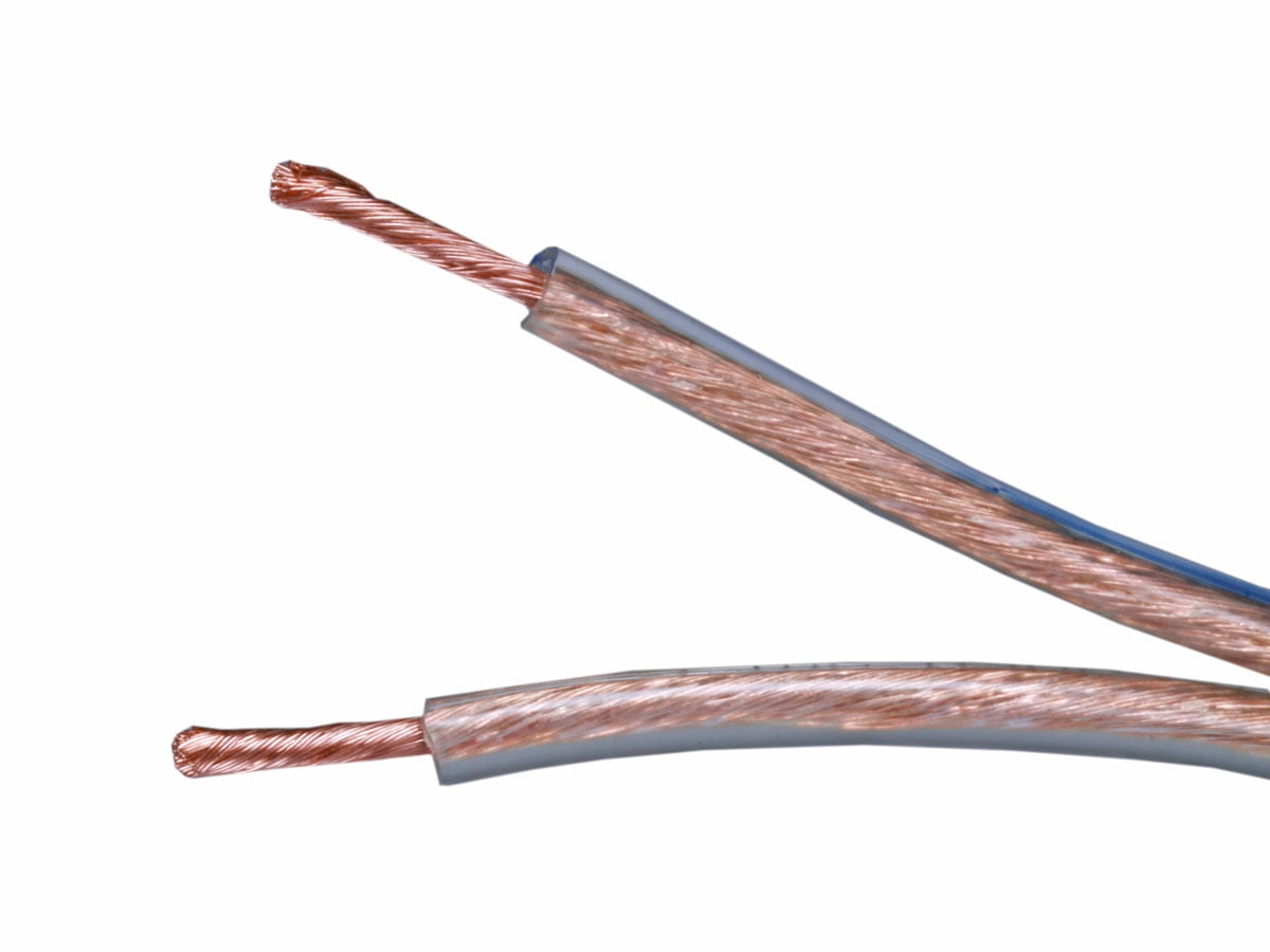 Monoprice Speaker Wire, Oxygen-Free CL2 Rated, 2-Conductor, 16AWG, 100ft