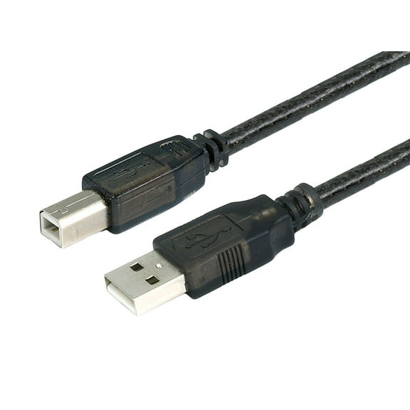 Monoprice 49' USB A to USB B Cable Male to Male Black (107643)