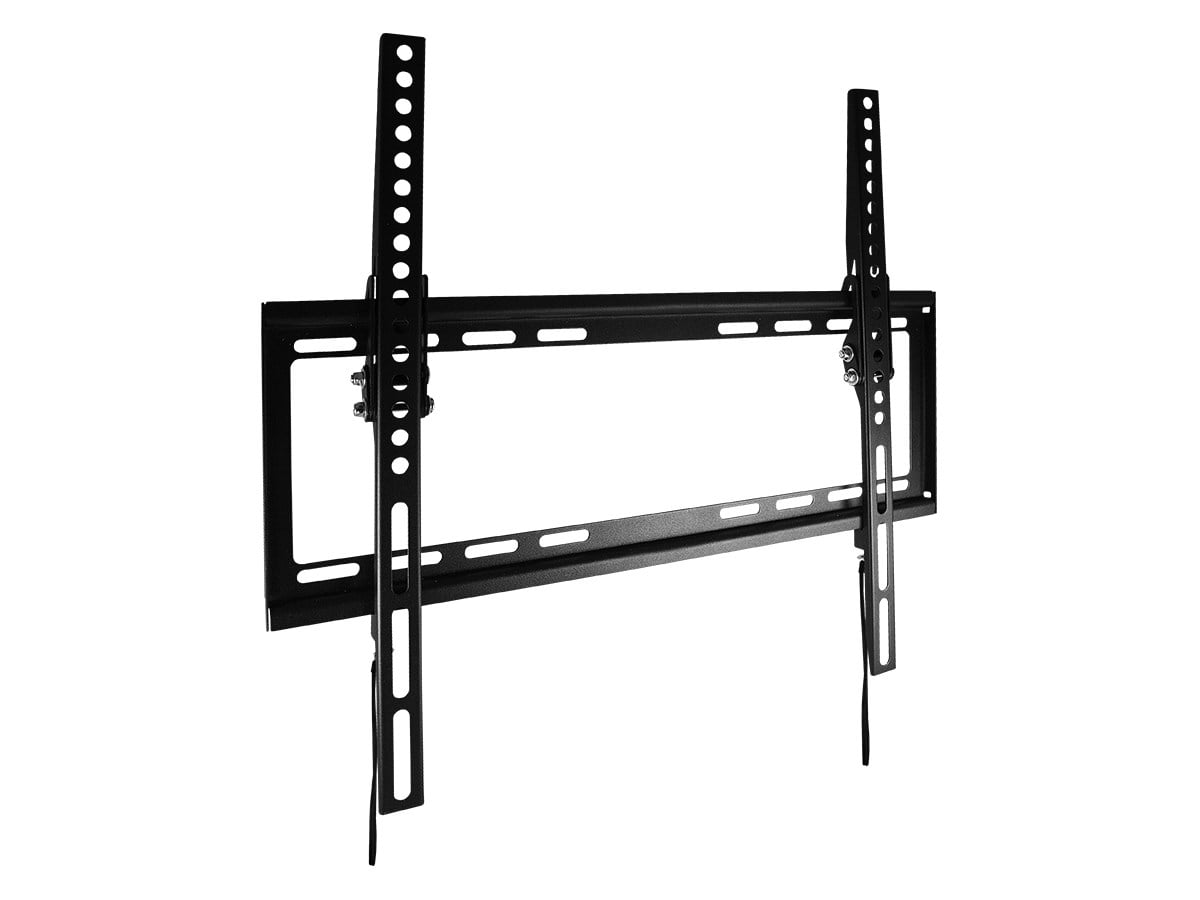 Black Steel Slim Tilt TV Wall Mount for 23" to 55" TVs