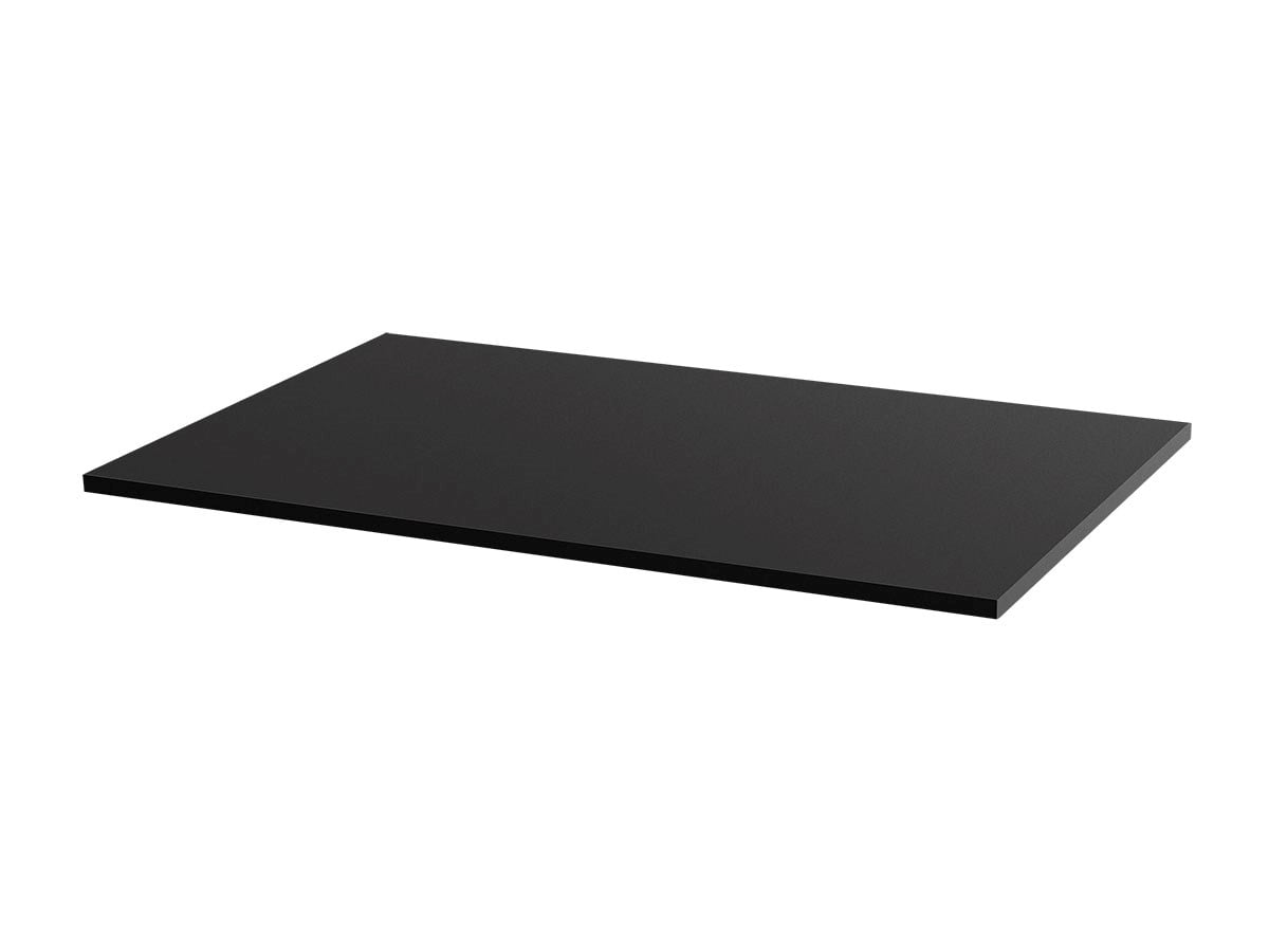 Black MDF Table Top for Sit-Stand Desk Frame, 51.25 in