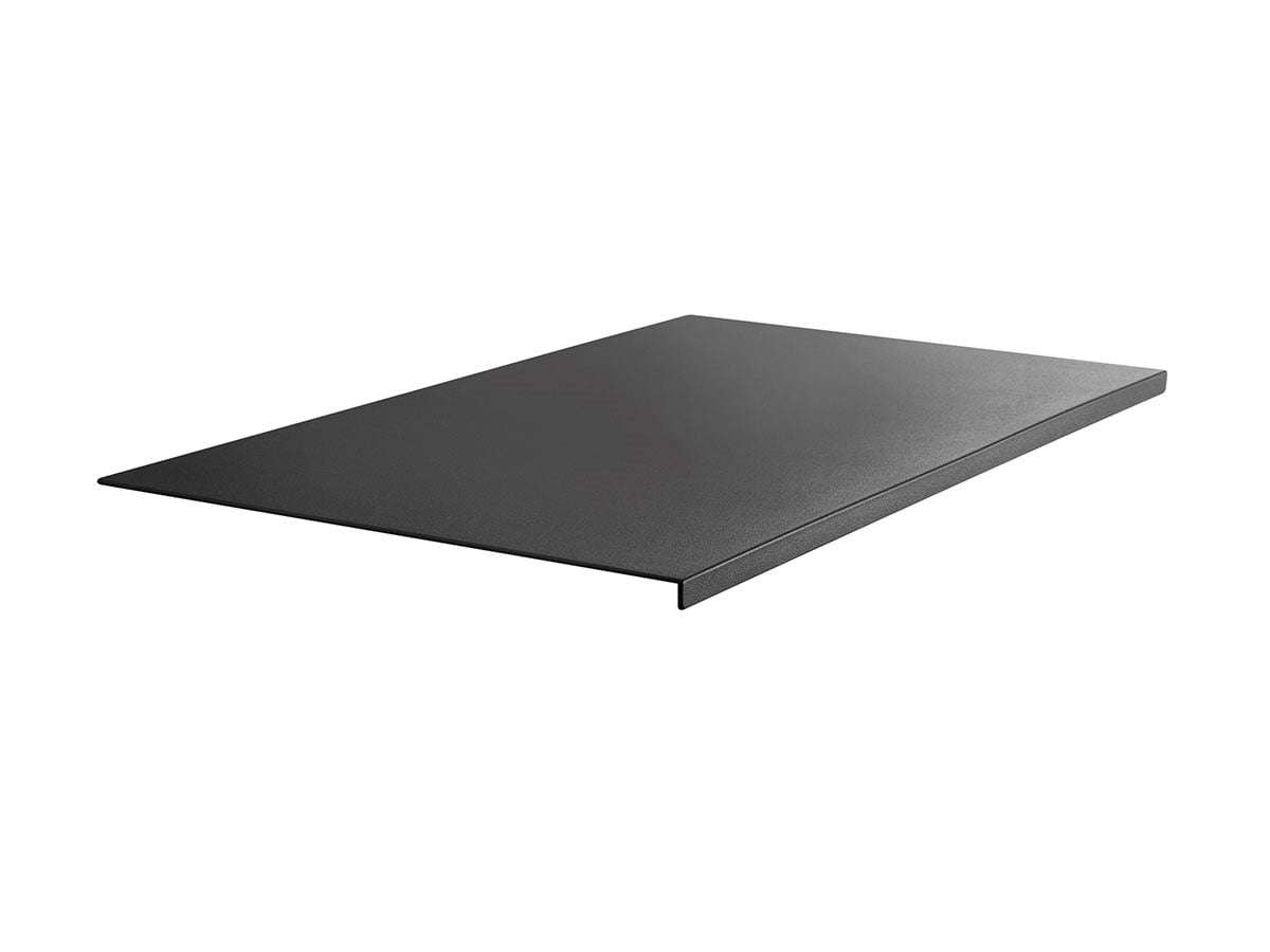 Large Black Textured Water Resistant Office Desk Mat