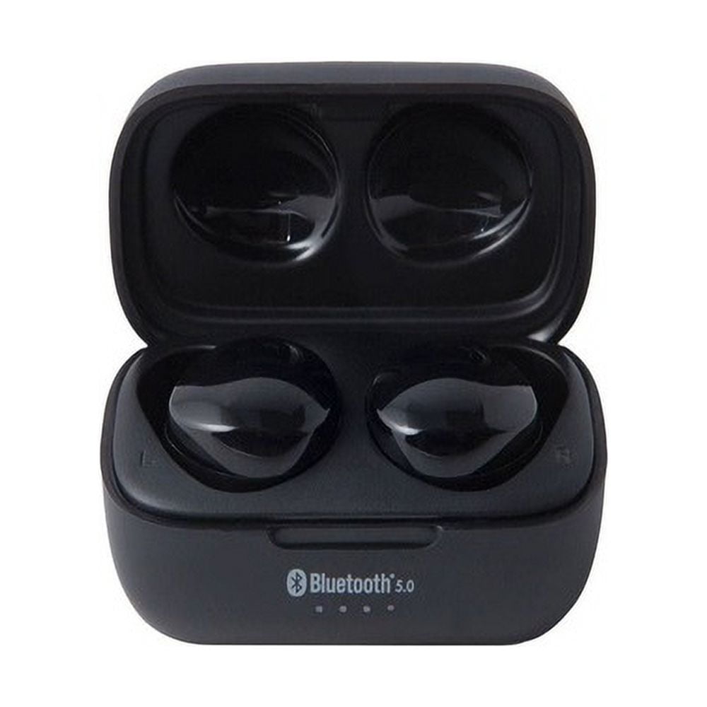 Monoprice True Wireless Earphones Bluetooth 5 IPX4 Sweatproof 6 Hour Playtime Charging Case Walmart
