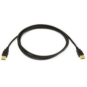 Monoprice USB 2.0 Cable,6 ft.L,Black 5443