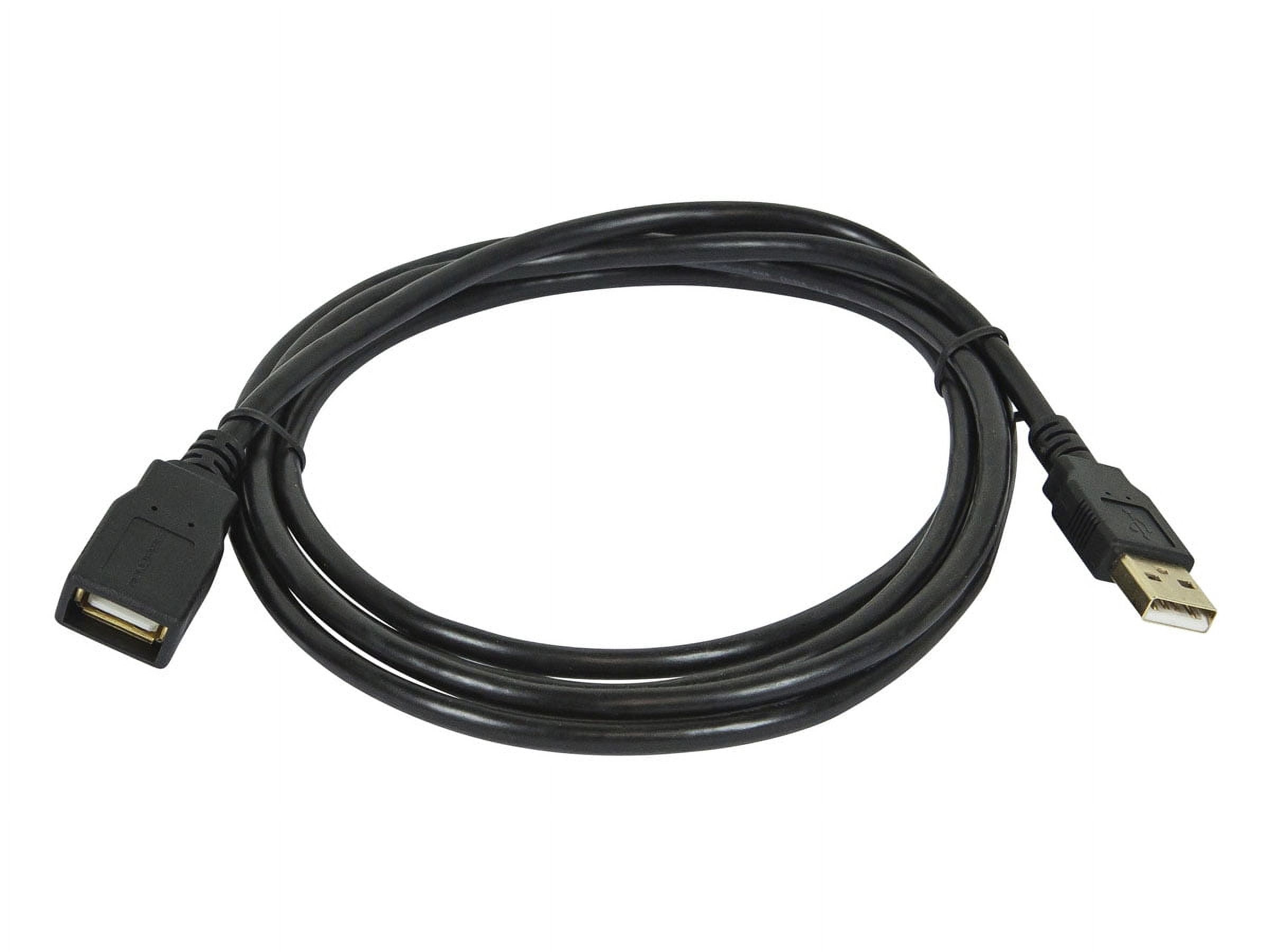 Monoprice Extension USB Cable,Black,15ft L 5435