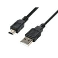 thumbnail image 1 of Monoprice USB A to Mini-B 2.0 Cable - 6 Feet - Black | 5-Pin 8/28AWG, 1 of 6