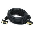 thumbnail image 1 of Monoprice 35' Ultra Slim Super VGA Male to Male 30 to 32AWG Monitor Cable With Ferrites Black 106364, 1 of 3