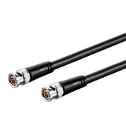 Monoprice HD-SDI RG6 BNC Cable - 75 Feet - Black | For Use In HD-Serial Digital Video Transfer, Mobile Apps, HDTV Upgrades, Broadband Facilities - Viper Series
