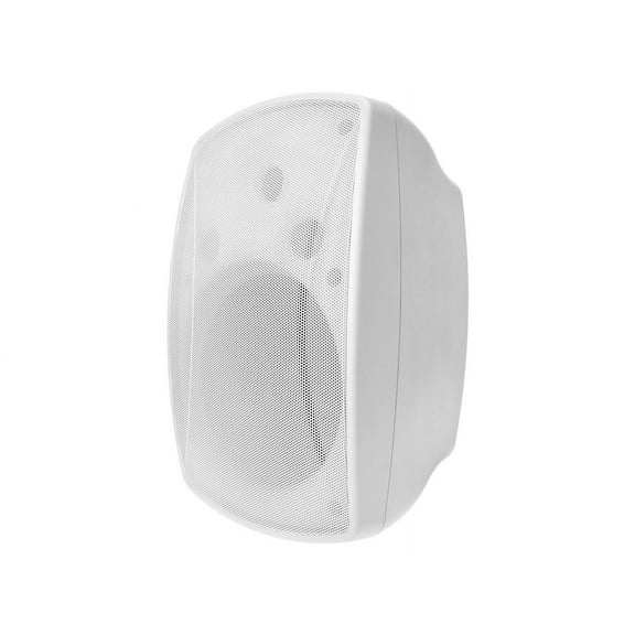 Monoprice WS-7B-82-W 8in. Weatherproof 2-Way 70V Indoor/Outdoor Speaker, White (Each) For Use In Whole Home Audio Systems, Restaurants, Bars, Retail stores, Patio, Poolside, Garage