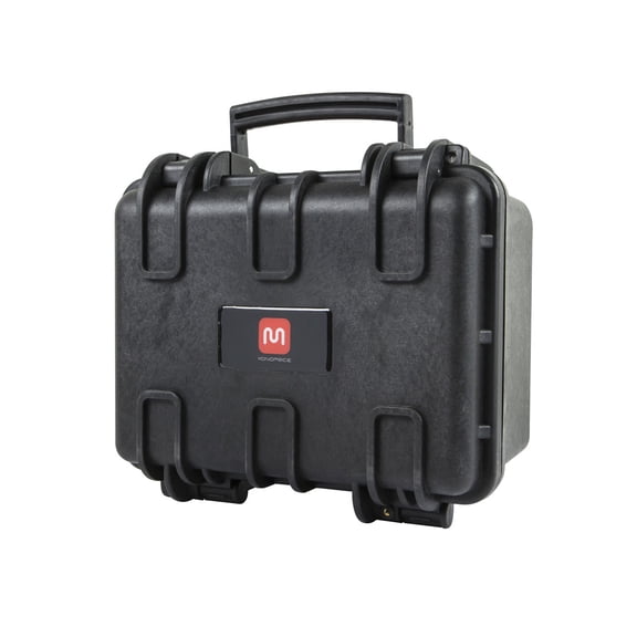 Monoprice Weatherproof Hard Case with Customizable Foam, 12" x 10" x 8"