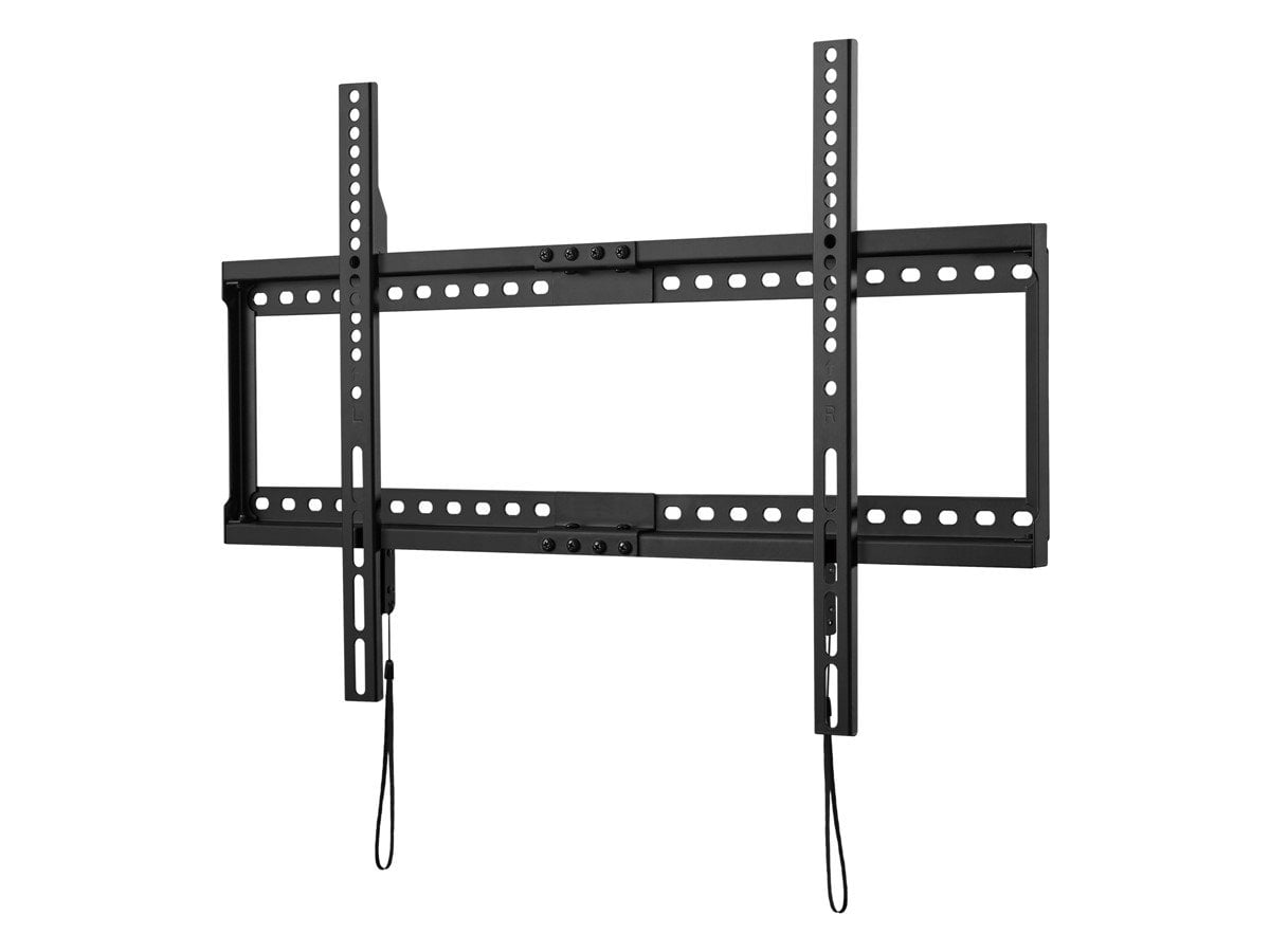 Monoprice Wide Screen Low Profile Fixed TV Wall Mount Bracket - LED TVs 37in to 80in, Max Weight 154 lbs., VESA Patterns Up to 600x400, Fits Curved Screens - Commercial Series