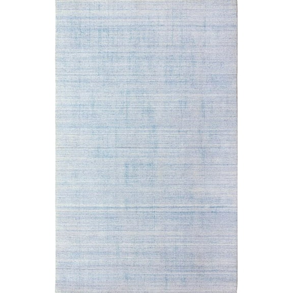 Monora MON670658 5 x 8 ft. Multi Texture Fashionable & Trendy Area Rug, Blue