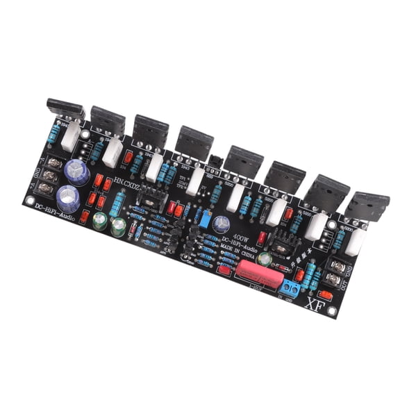 Monos Blocking 400W Sound Power Amplifier Double Differential Circuit Drive 15 Inch Speakers for Studio Use