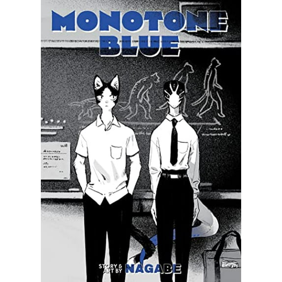 Pre-Owned Monotone Blue Paperback