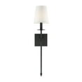 thumbnail image 1 of Monroe 1-Light Wall Sconce in Matte Black, 1 of 5