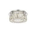 thumbnail image 1 of Monroe 12 inch LED single flush mount in chrome, 1 of 6