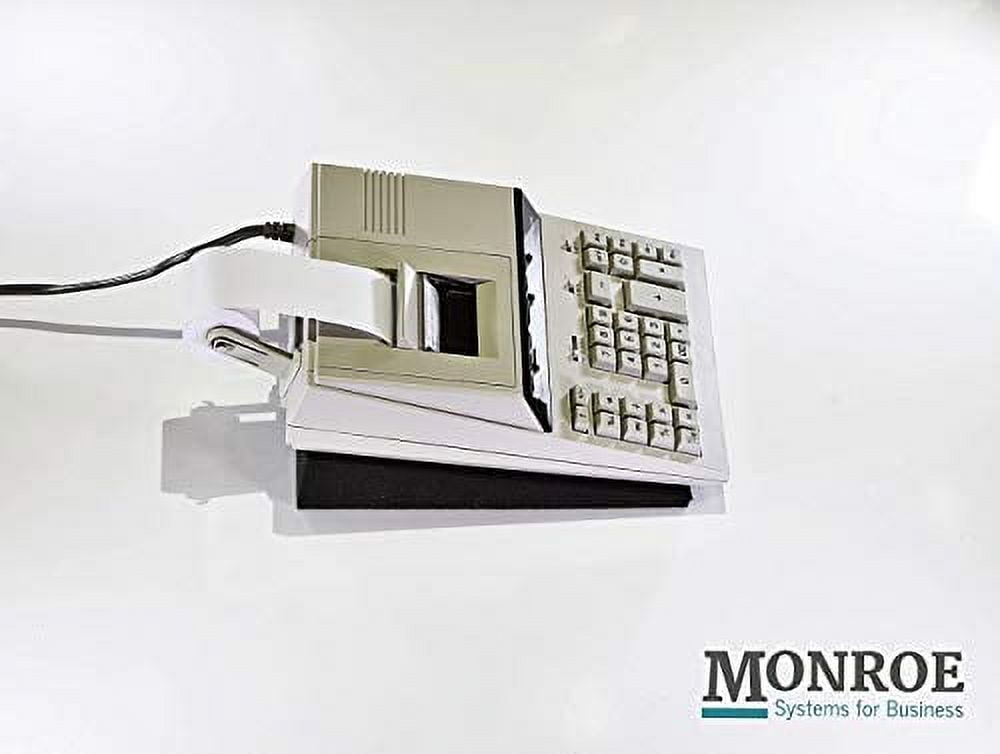 Monroe 122PDX Medium-Duty 12-Digit Print/Display Calculator with The Fastest Printing Speed