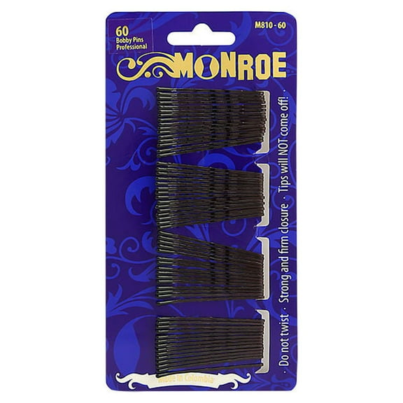 Monroe Bobby Pins Black Model No. M810-60