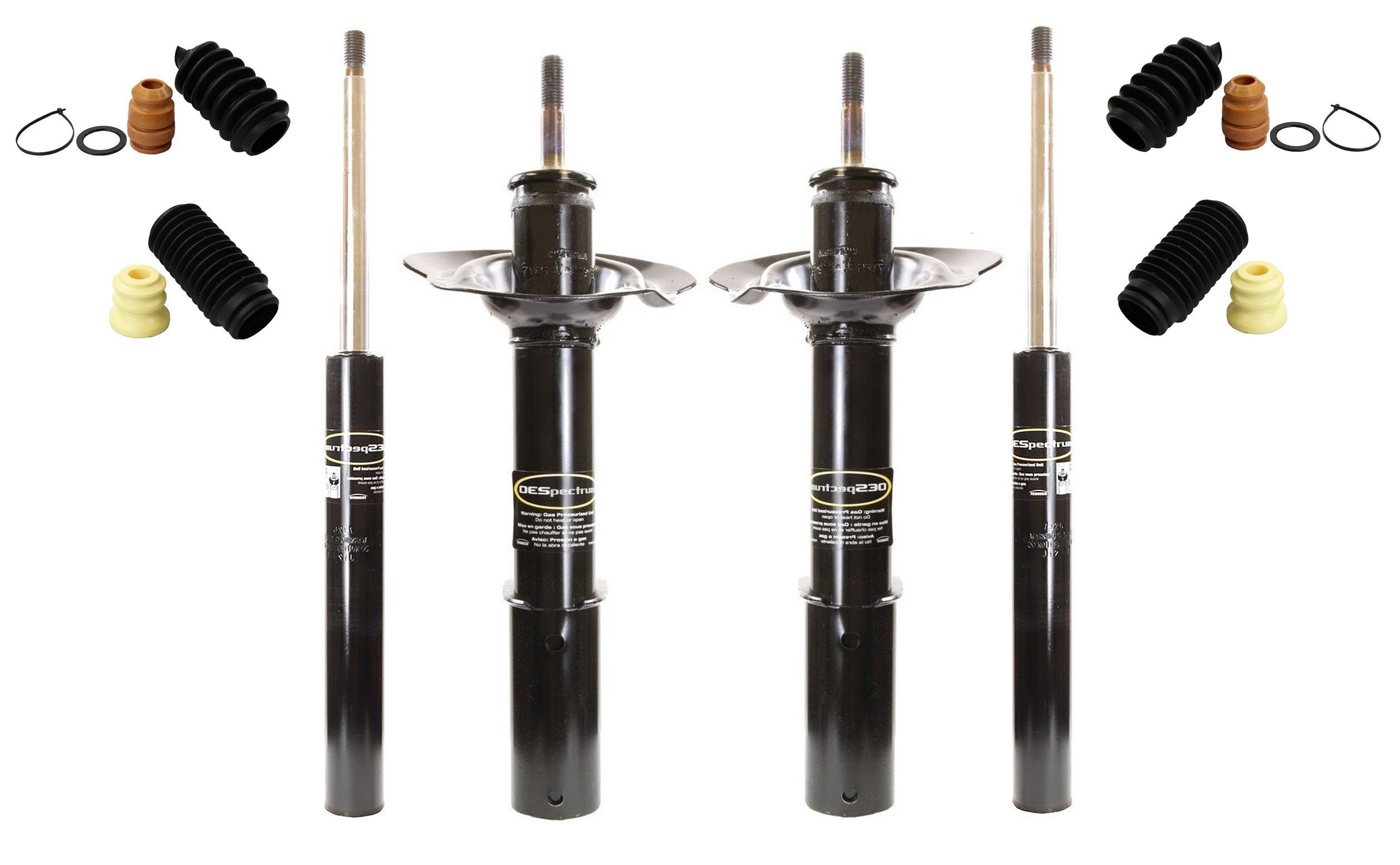 Monroe Front Cartridges & Rear Struts with Bellows Kit For Lumina Monte
