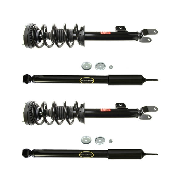 Monroe Front Rear Shocks Struts For Dodge Charger & Challenger V6 2WD RWD w/o Sport or Electronic Suspension - BuyAutoParts
